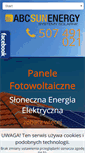 Mobile Screenshot of abcsunenergy.pl